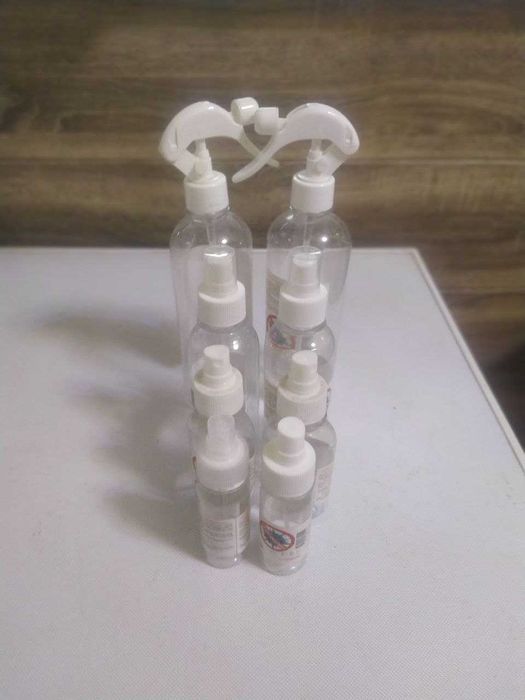 Флаконы из под антисептика