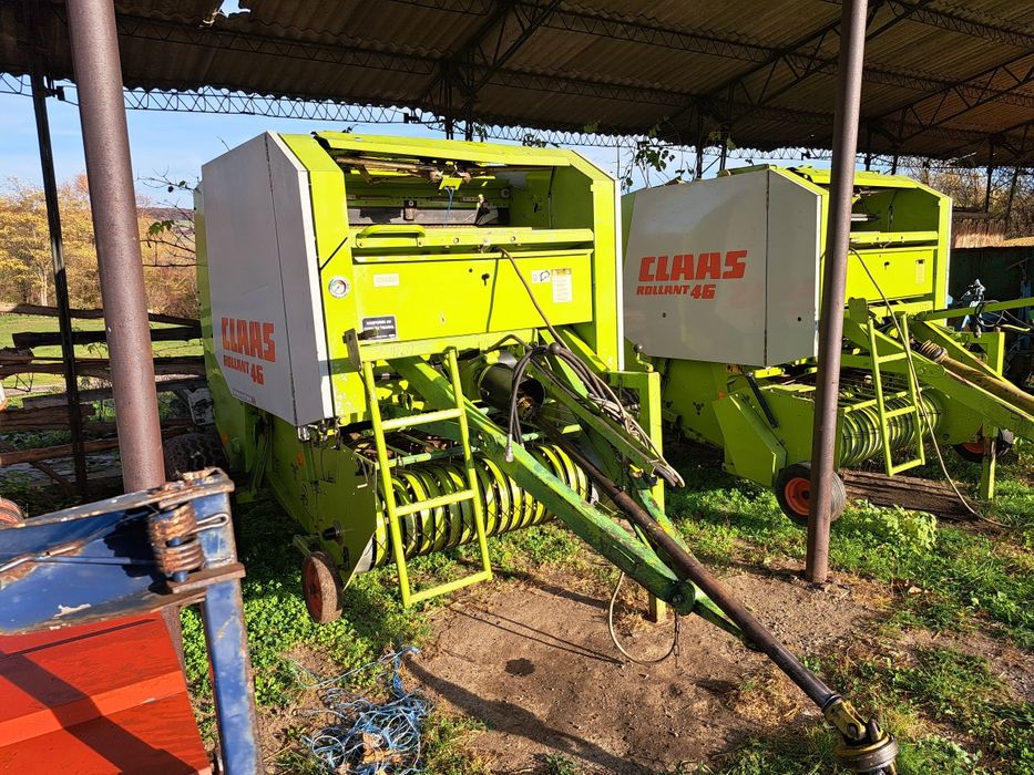 Krone , Claas rollant 46 , 66 , 250 , Deutz presa de balotat rotunda