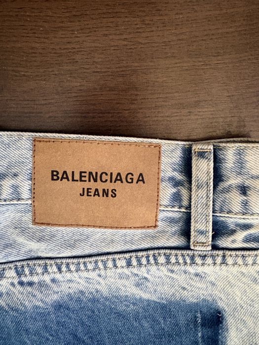 Balenciaga double waist jeans