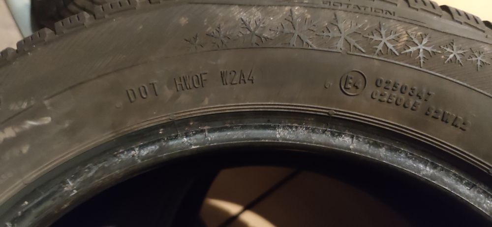 4 броя зимни гуми 16 цола