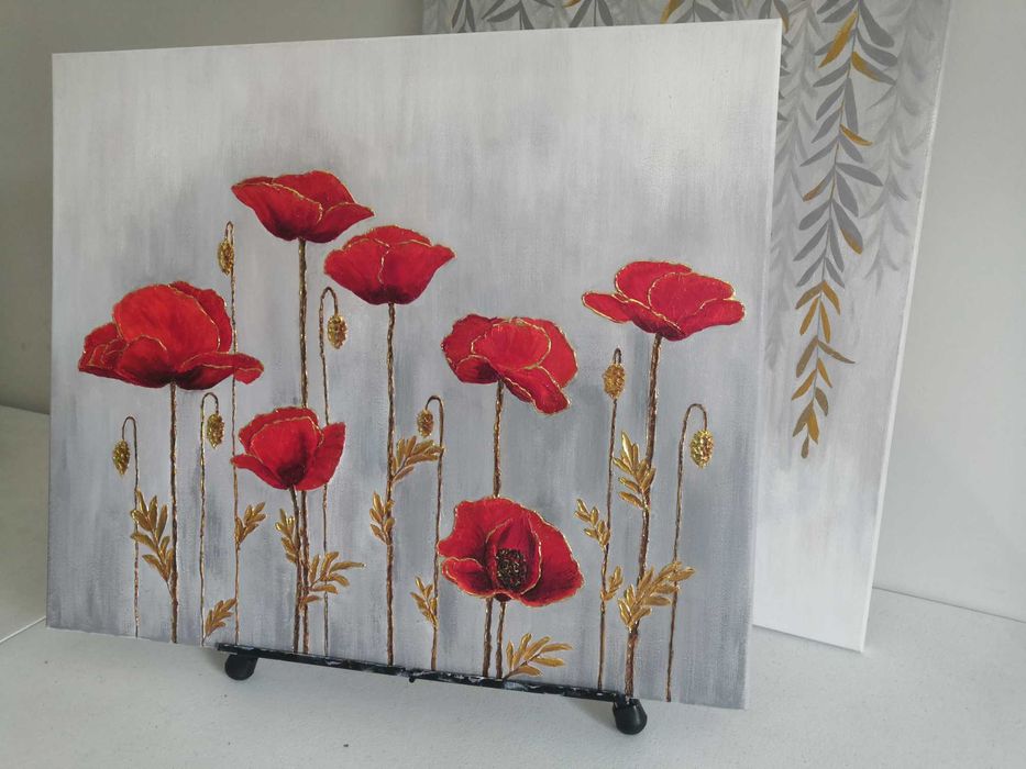 Интерьерная картина "Маки"