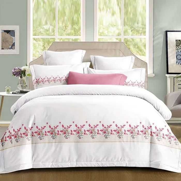 Premium серия, долен чаршаф с ластик, 100% памук 1 бр. х плик за завивка 200 x 230 cm 1 бр. х долен чаршаф с ластик 180 x 200 cm + 25 cm + калъфки