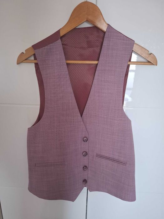 Costum elegant mov 3 piese