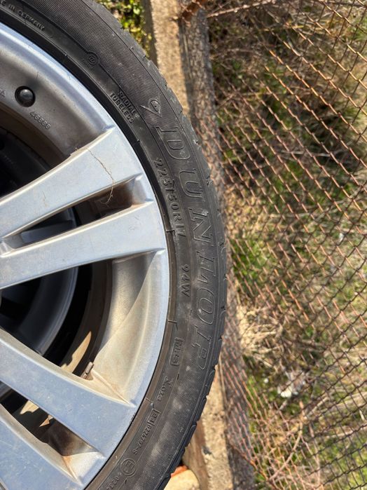 Джанти с гуми за Мерцедес 5x112….17