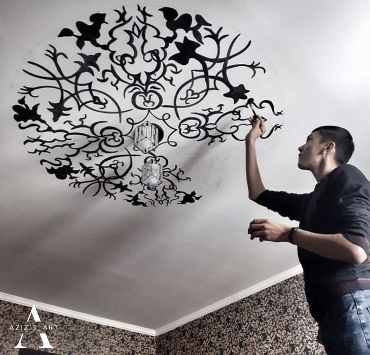 Роспись стен. Рисунки на стене. Графити. Муралы. Аэрография.