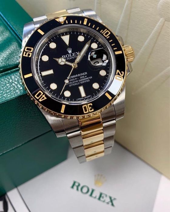 rolex submariner two tone 41,mm