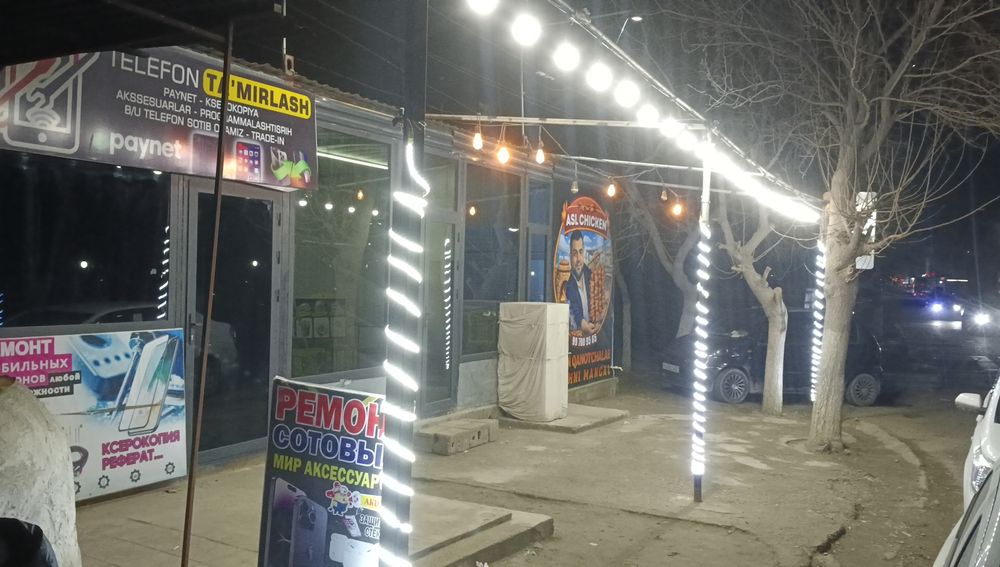 Kafe va boshqa faoliyat uchun qulay joy