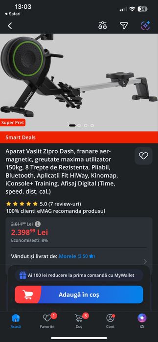 Aparat Vaslit Zipro Dash