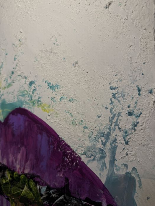 Vand tablou lucrat manial dimensiuni 50x 70 cm.