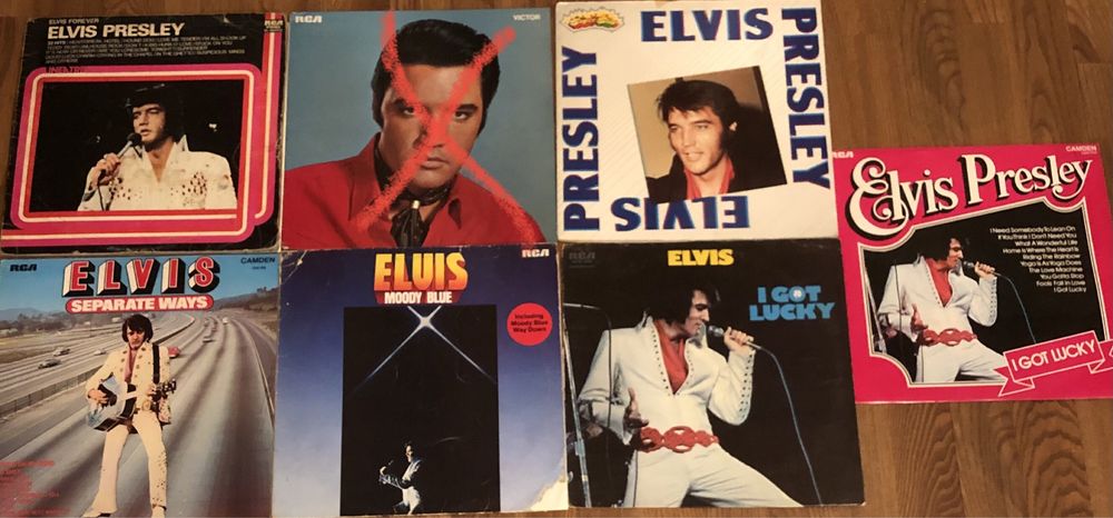 Виниловые пластинки Elvis Presley