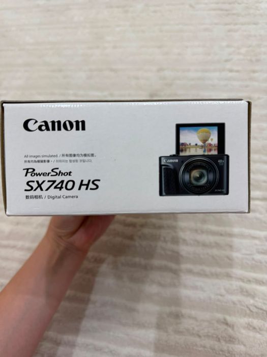 Canon sx740 черный новый