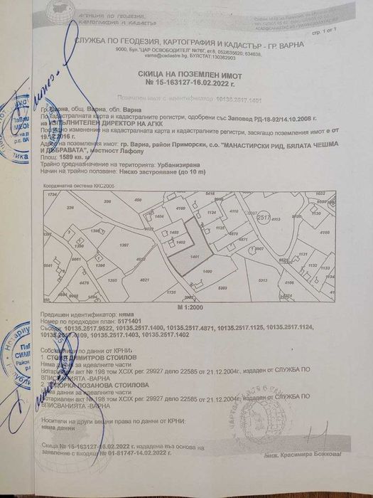 Парцел в Манастирски рид, Варна