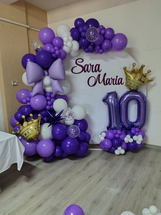 Închiriez aranjamente florale/baloane pentru nunti,botezuri
