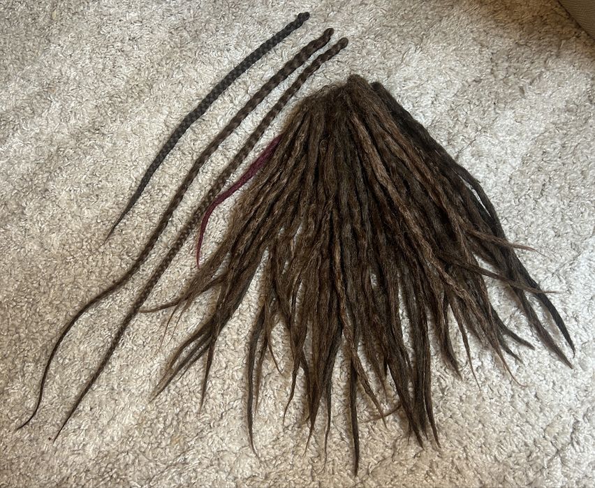 Set Dreadlocks + 3 braids
