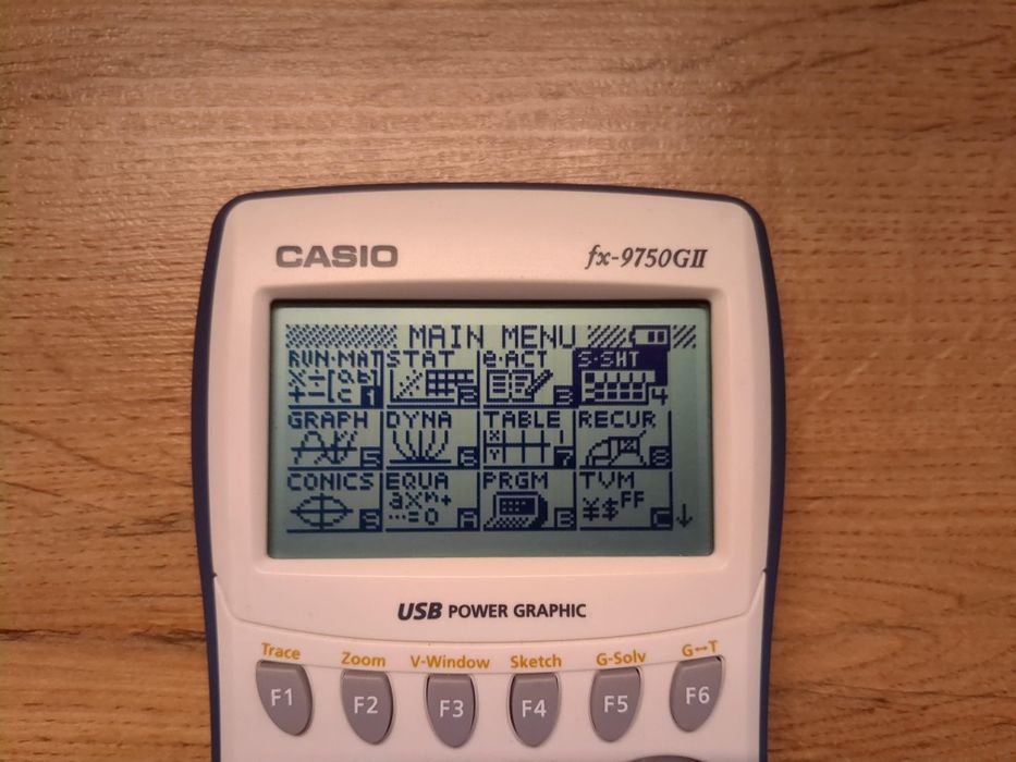 Калькулятор Casio fx-9750GII