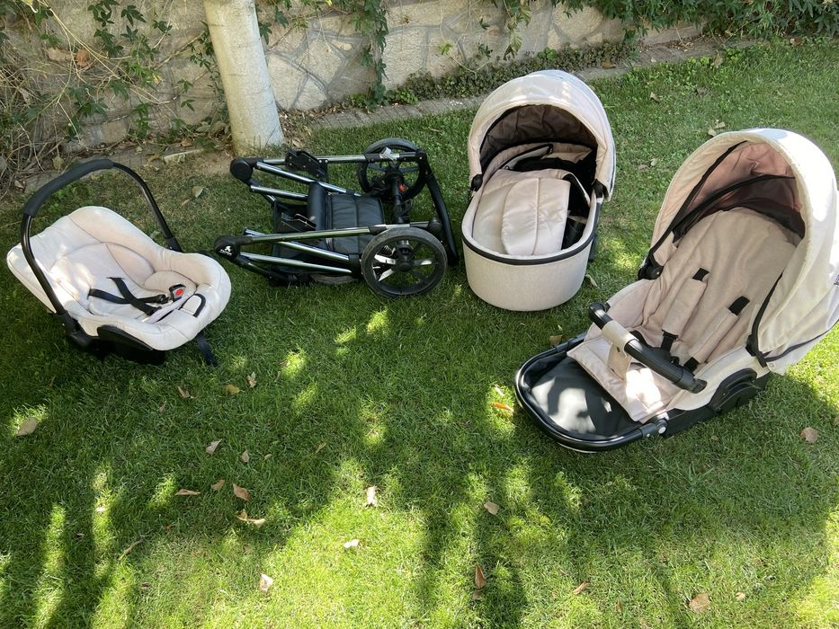 Бебешка количка 3в1 Tutek DIAMOS PRO 570/16 Chrome