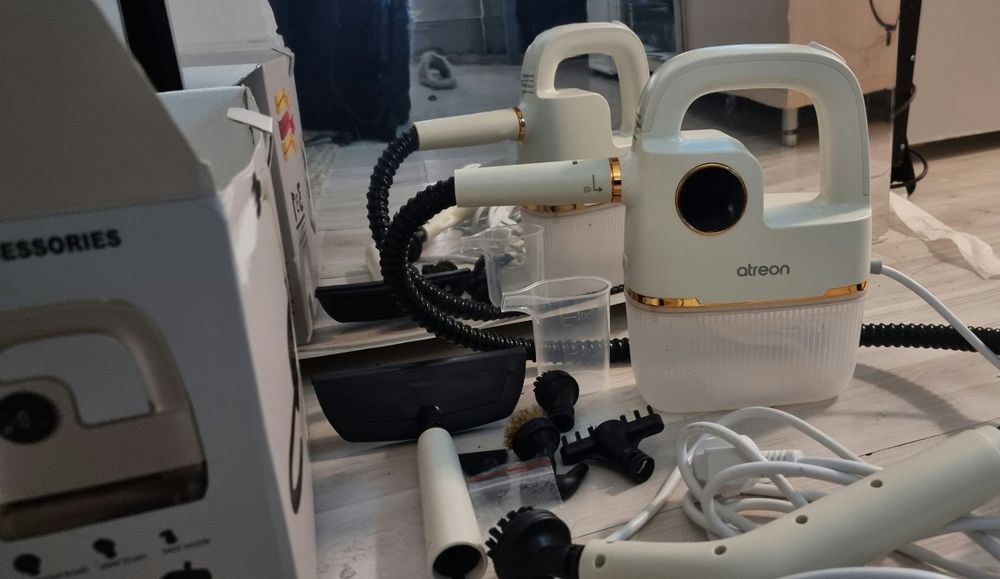 Пароочиститель atreon DFHS-01 белый