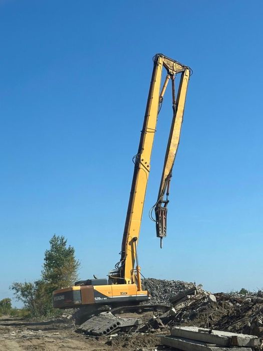 Снос здания аренда эксковаторов