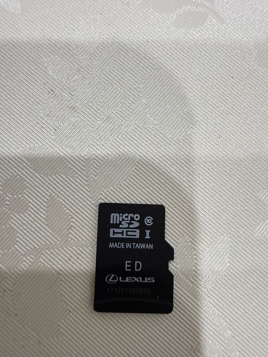 Карта навигации Lexus  (microSD оригинал)