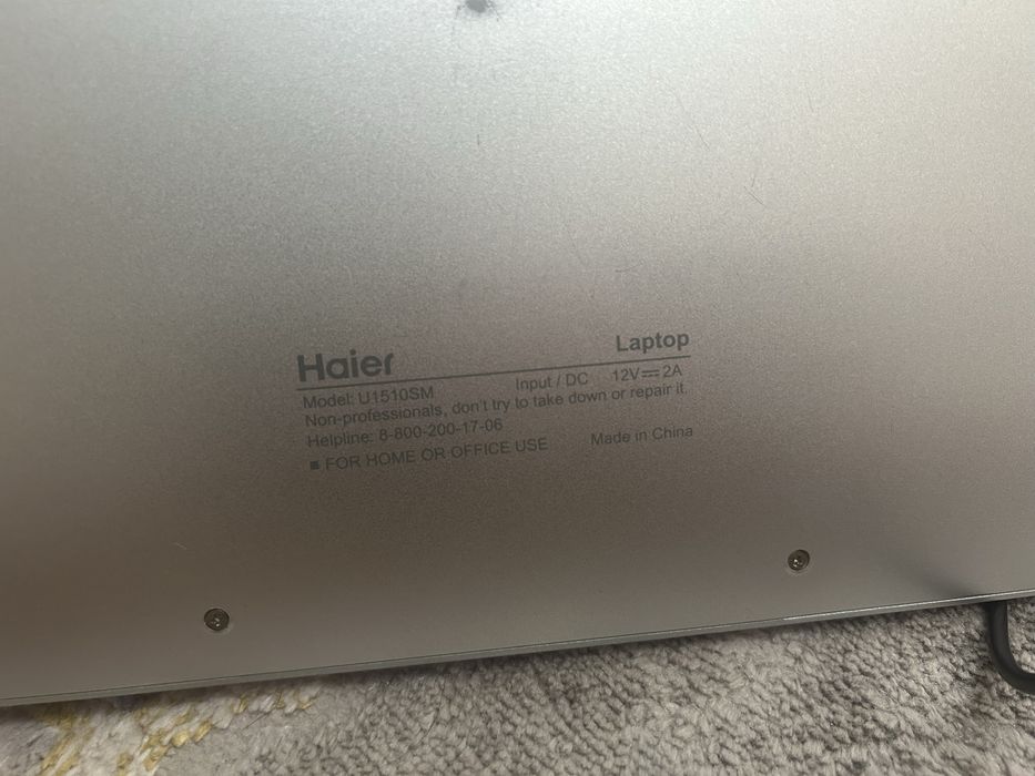 Ноутбук Haier в отличном состоянии