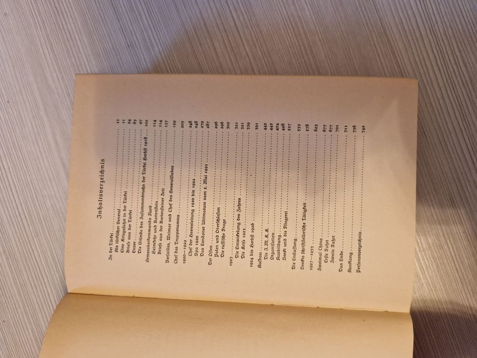 Seekt carte veche nemteasca