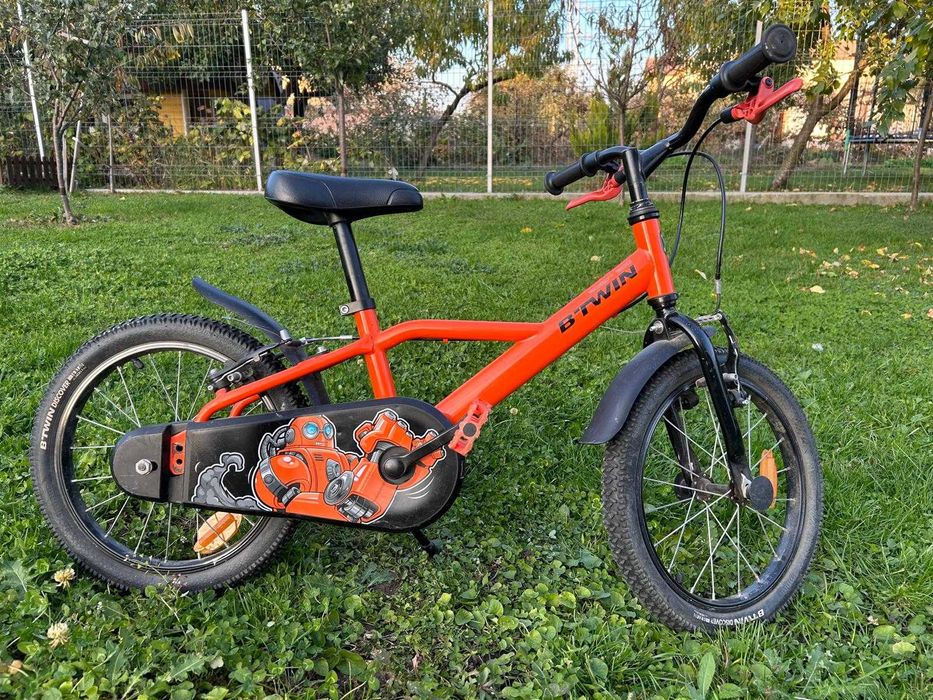 Bicicleta 16 Inch 4-6 ANI ROBOT B'twin