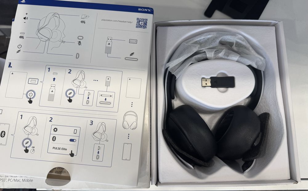 Слушалки Sony Pulse Elite 3D / ГАРАНЦИЯ