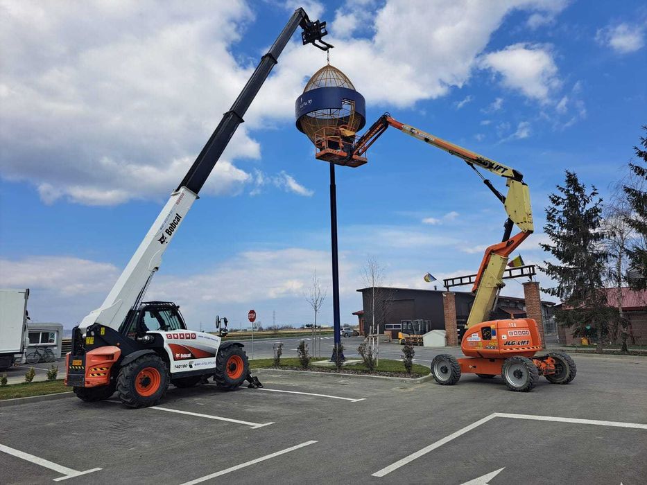 Închiriez Manipulator Telescopic Manitou - Bobcat T40180 | 18 m | 4 Tone | Cu Operator | Brașov