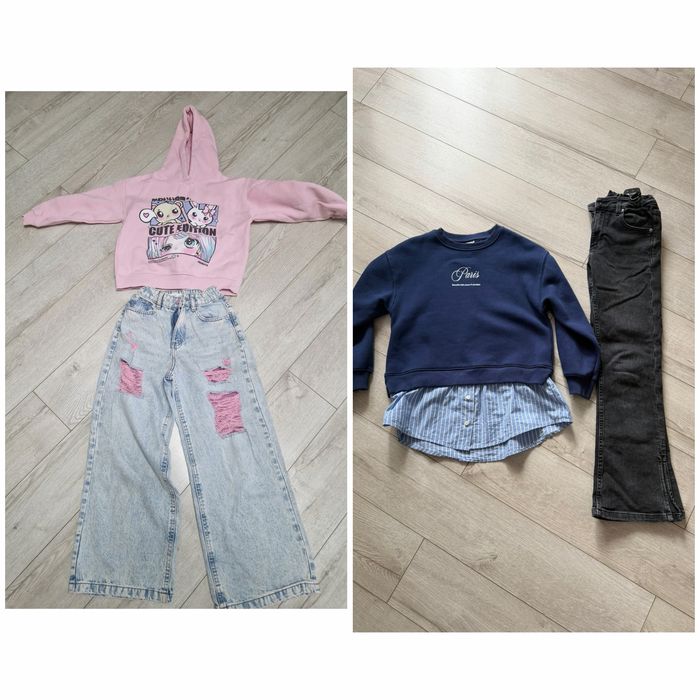 Set hanorac Zara+ blugi Reserved