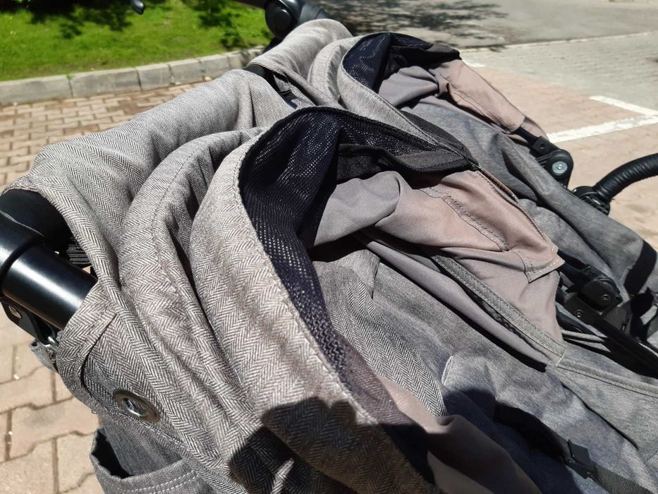 Количка за близнаци Mountain Buggy Luxury Edition +/- аксесоари