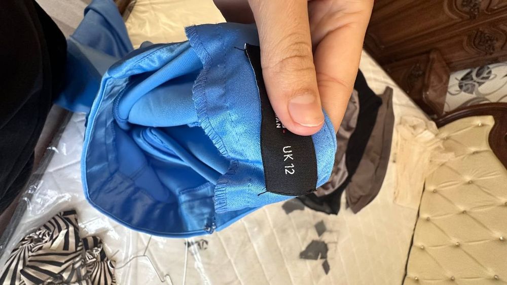 Трендавая атлас юбка