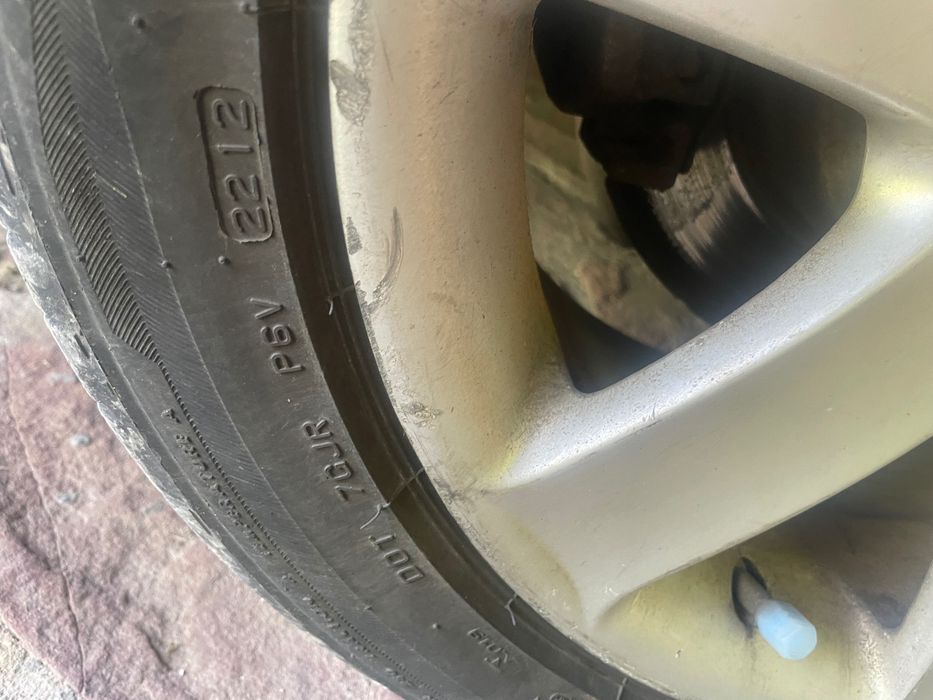 4бр.Джанти/8Jx17 H2 ET20 От BMW  E39  с 4бр.Гуми 17