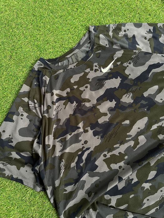 Мъжка блузка с къс ръкав : Man T-Shirt DRY LEG TEE CAMO GREY XXL