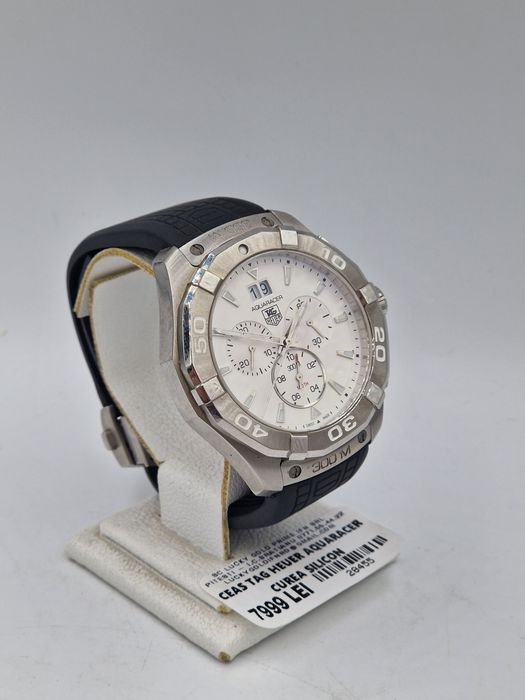 Ceas Tag Heuer Aquaracer Curea Silicon GARANTIE #28455