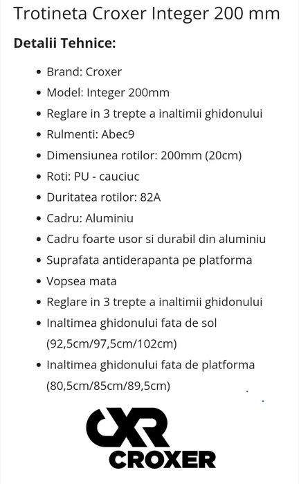 Trotineta noua sigilata adolescenti