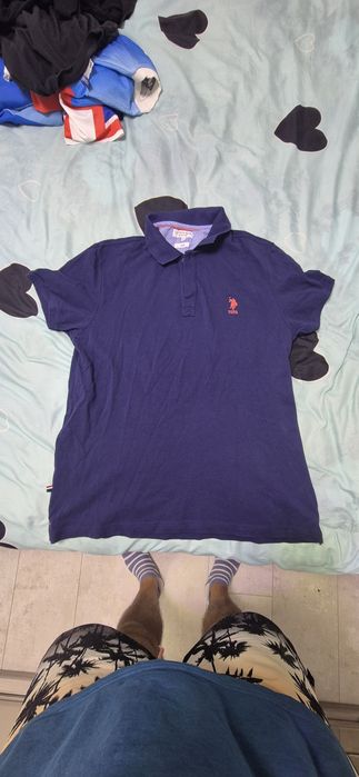 Tricou polo xl slim