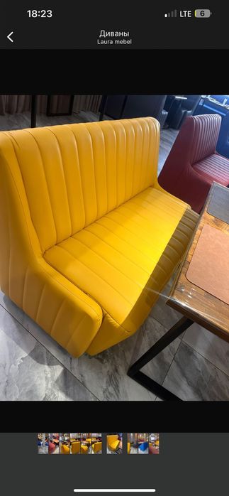 Кафе/ресторанға диван | Өлшеммен | Кепілдік бар