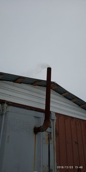 Продам Печь на отработке буржуйка, отработка