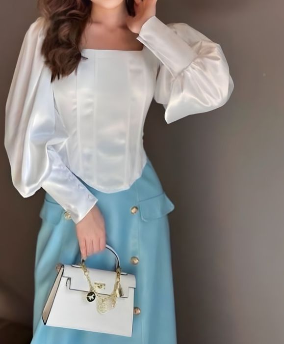 Корсет-блузка-топ