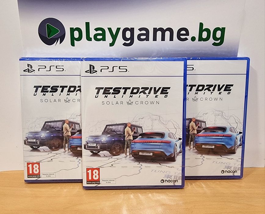 Чисто нова игра Test Drive Unlimited Solar Crown за PS5