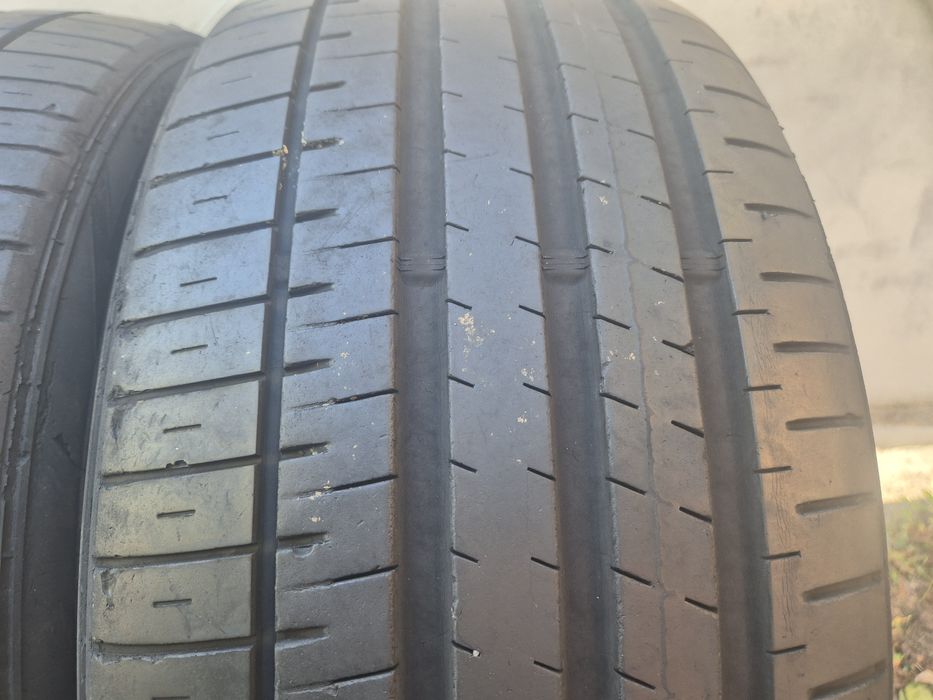 2бр летни гуми Фалкен/ 245-40-19/2018г/5мм грайфер/ Ръмфлат/ с борд/