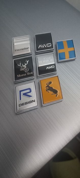 VOLVO - Emblema metalica