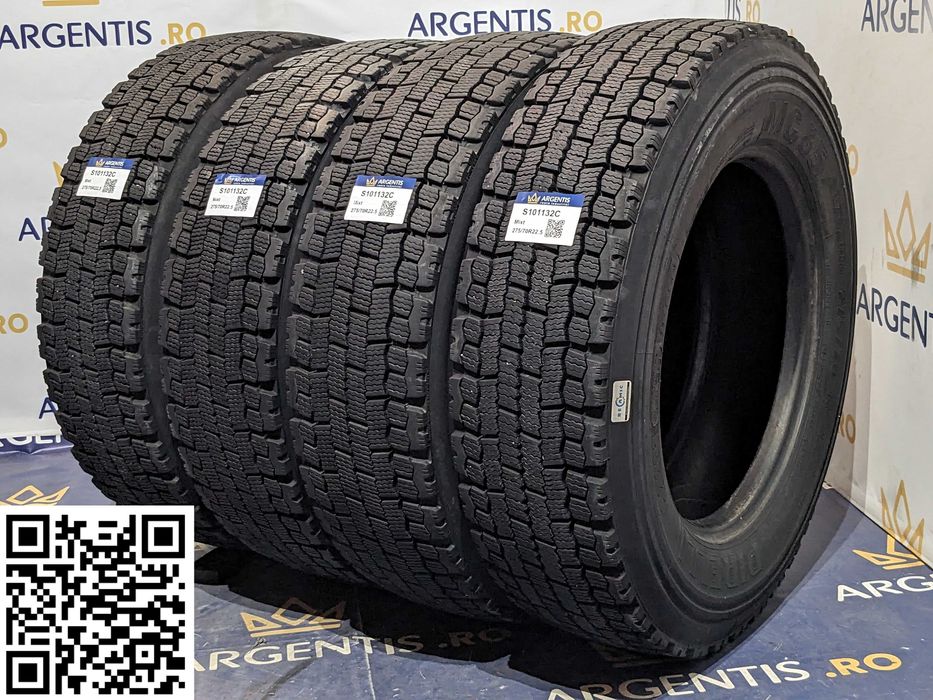 Set 4 anvelope 275/70R22.5 Mixt (cod S101132C)