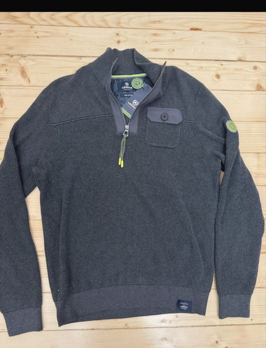 Pullover, Lerros, marimea L, gri.