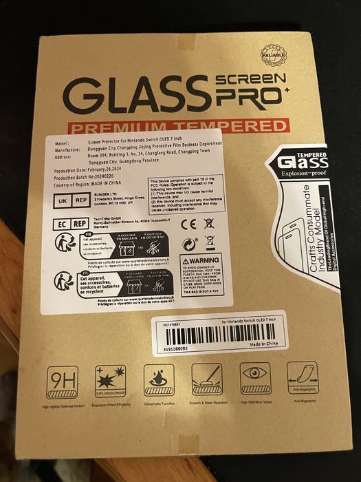 Folie protectie Nintendo Switch 7 inch