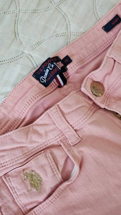 Розови дънки US Polo Assn