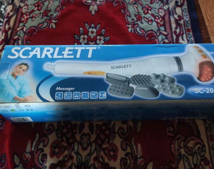 Продам недорого массажёр Scarlet