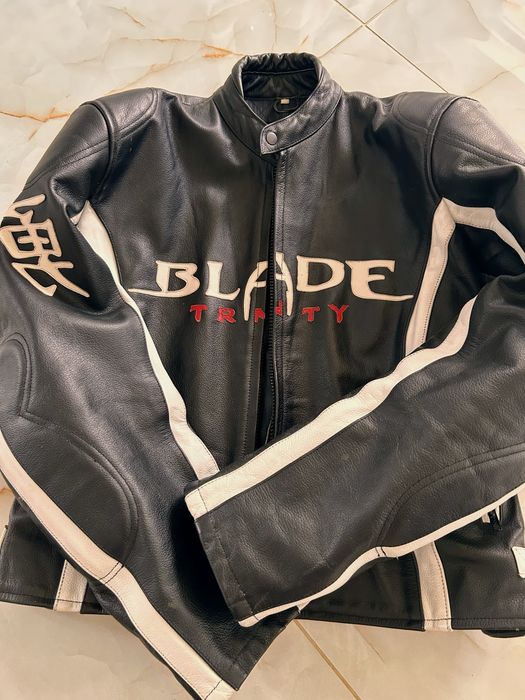 Geaca moto piele mărimea XL