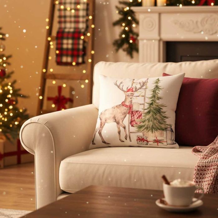 Коледни декоративни калъфки за възглавници