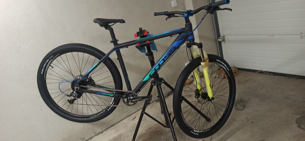 НОВ CUSTOM велосипед 29 цола CROSS GRX 9 L51 1x9 2 хидравлични спирачк